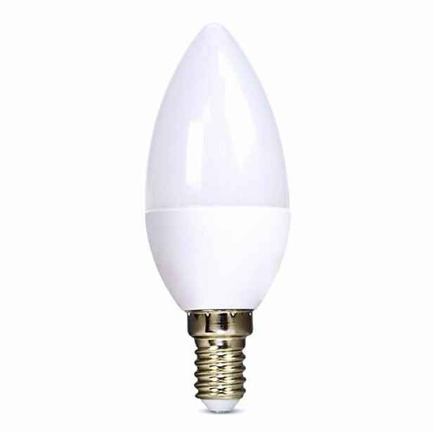 Solight LED žárovka svíčka 6W E14 3000K 420lm