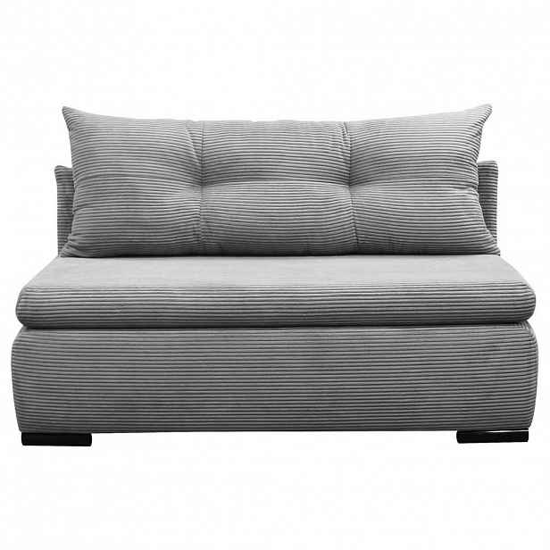 MID.YOU ROZKLÁDACÍ POHOVKA, textil, světle šedá