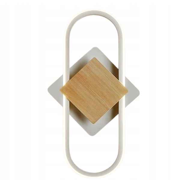 Bílá Nástěnná Lampa 14 W S Moderní Dekorací