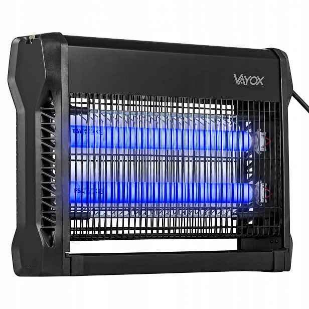 Insekticidní lampa Elektrická past 100 m2 20 W na mouchy Komáři Hmyz Vayox