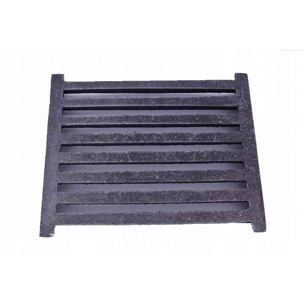 Litinový kuchyňský rošt pro krbová kamna na grilování 32 x 21 cm Obdélníkový