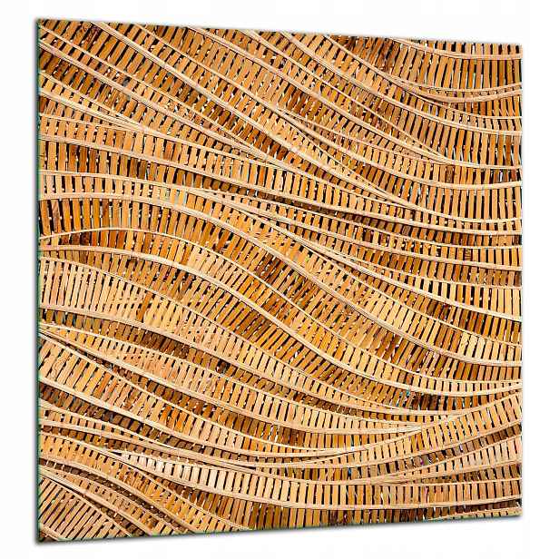 Skleněná Ochranná Deska Panel Lepidlo 60x65 Dřevo Tvrzené Sklo