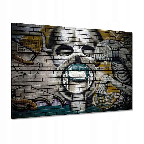 Obrazy 100x70 Graffiti Pouliční umění