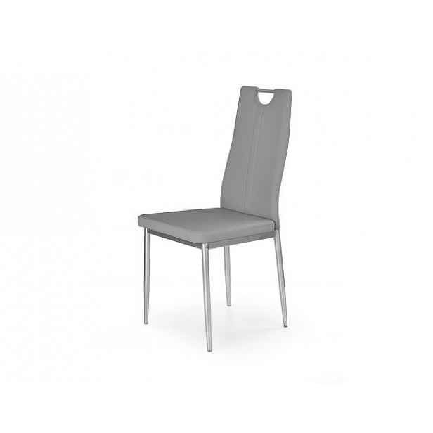 Jídelní židle, šedá - Výška: 97 cm