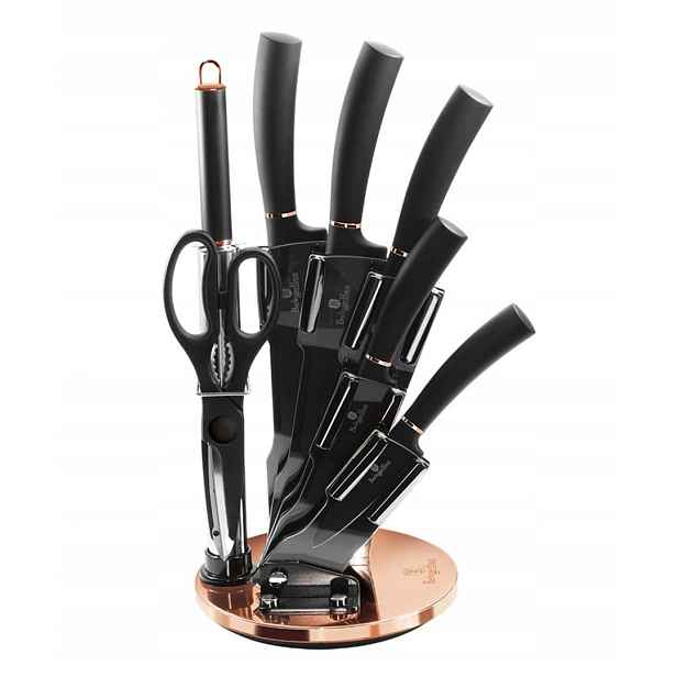Sada Nožů Berlinger Haus BH-2421 Black Rose Ve Stojanu
