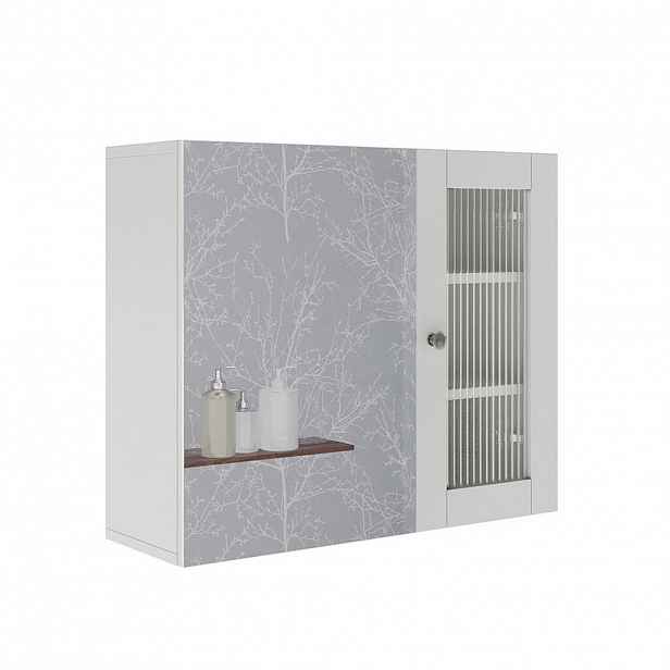 Vicco KOUPELNOVÁ ZRCADLOVÁ SKŘÍŇKA Malte Bílá 60 x 50 cm se zrcadlem