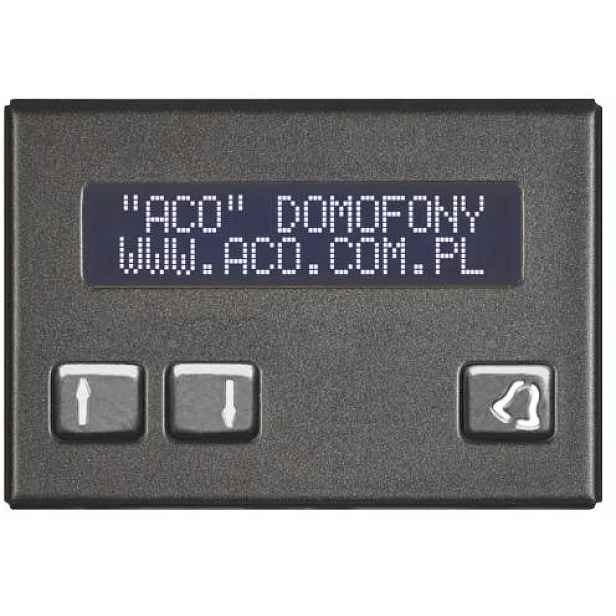 Aco CDN-230E St Elektronický seznam nájemníků ocel