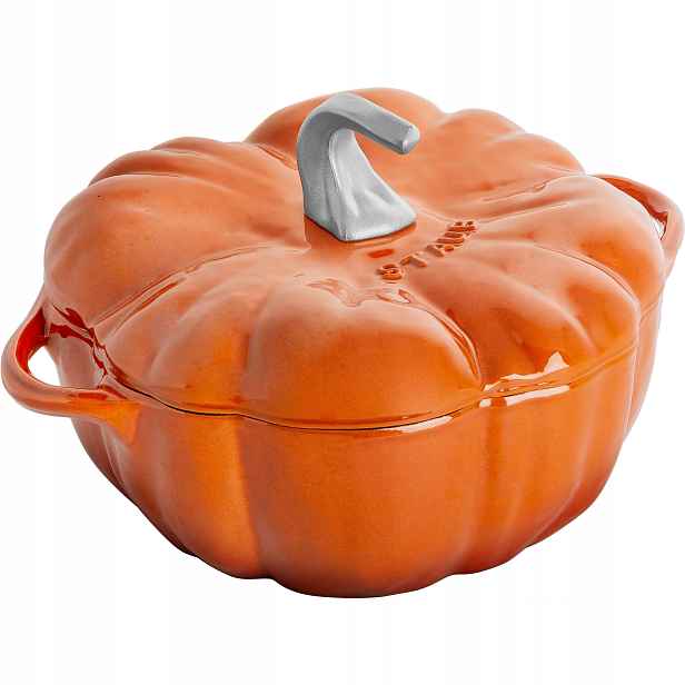 Hrnec litinový Staub Cocotte Dýně 3,45 l 24 cm skořicový