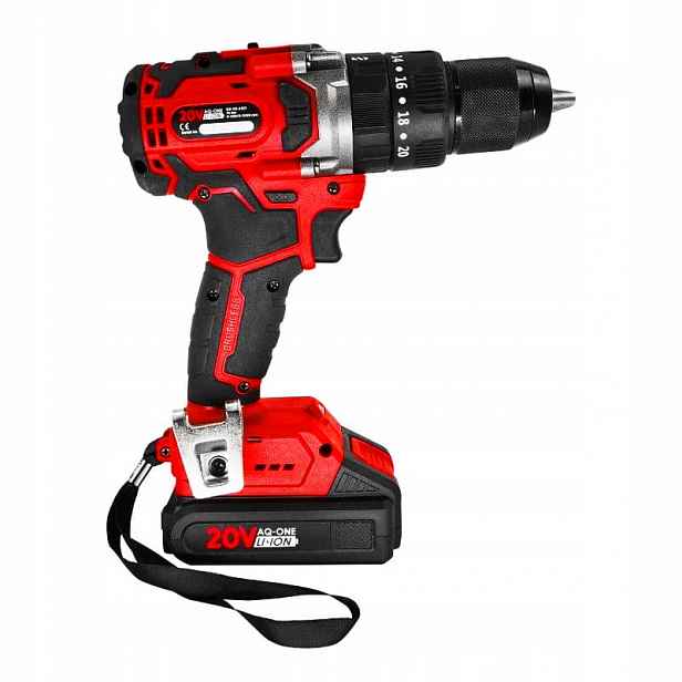 20V Aq-one Aku Vrtačka 75 Nm, Kpl S Akumulátorem 2AH, Bmc