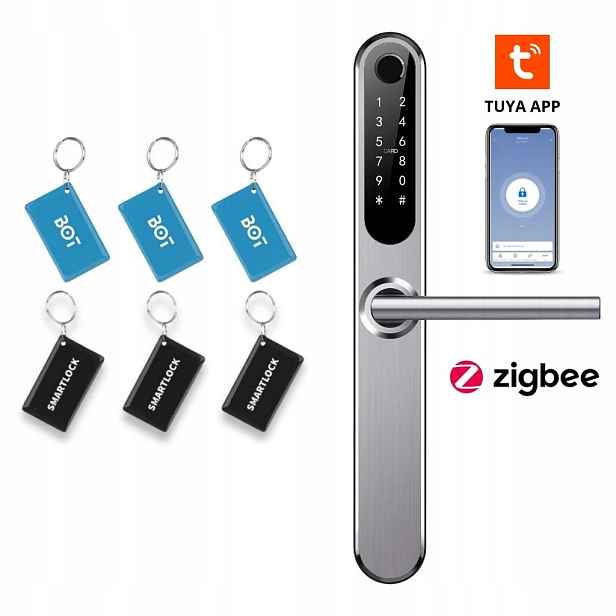 Bot Chytrá klika Tuya H1 ZigBee stříbrná