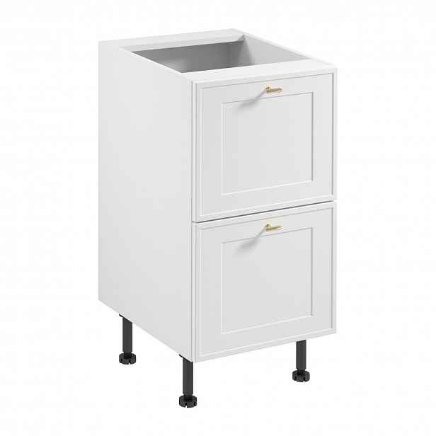 Kuchyňská skříňka SORENTO D45S2 AX - bílý rám