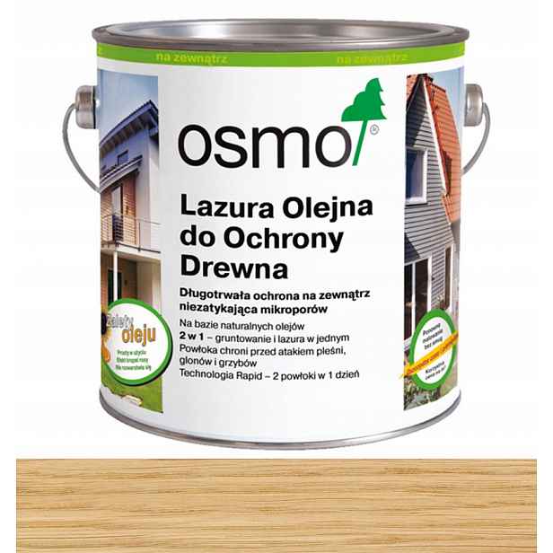 Osmo 701 Lazura olej na ochranu dřeva Mat Bezbarvý 0,75L