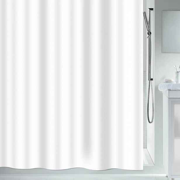 Spirella sprchový závěs Securitas, bílý, 180 x 180 cm, polyester