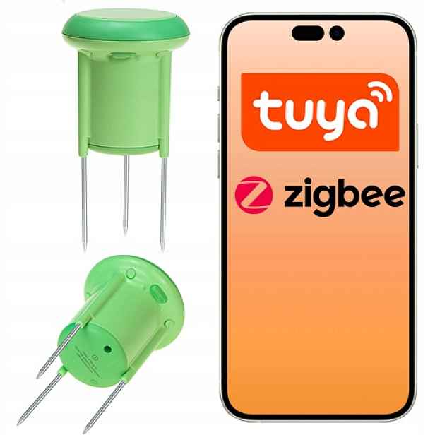 Inteligentní senzor vlhkosti a teploty půdy Tuya IP66 Zigbee