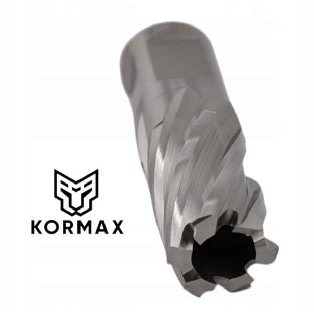 Trepanační fréza M2AL 23 mm x 25 mm vrták 23 x 25 Weldon Kormax