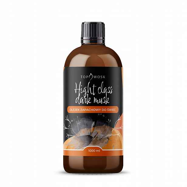 Vonný olej na svíčky High Class Dark Musk 1000 ml