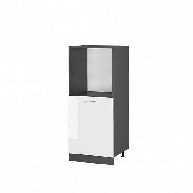 Vicco SKŘÍŇKA NA VESTAVĚNOU TROUBU R-Line Bílá vysoký lesk 60 cm