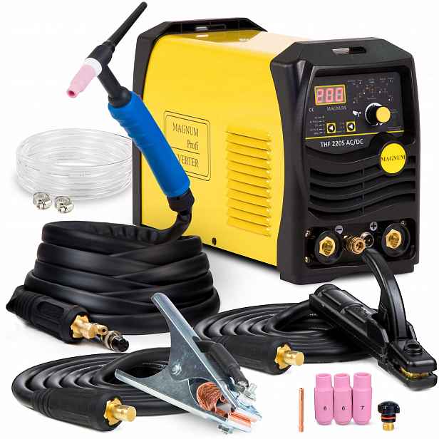 Invertorová Svářečka S Invertorem Magnum Thf 220S Ac/dc Mma Tig Puls 200A 230V