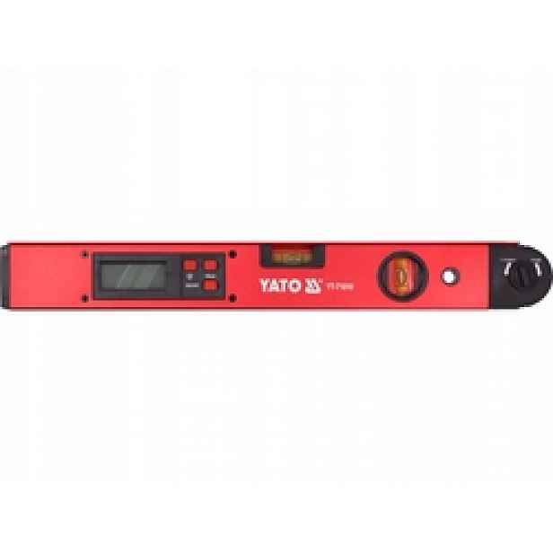 Elektronický Digitální Úhloměr Yato 400 mm 225° YT-71010 Přesnost 0,5 MM