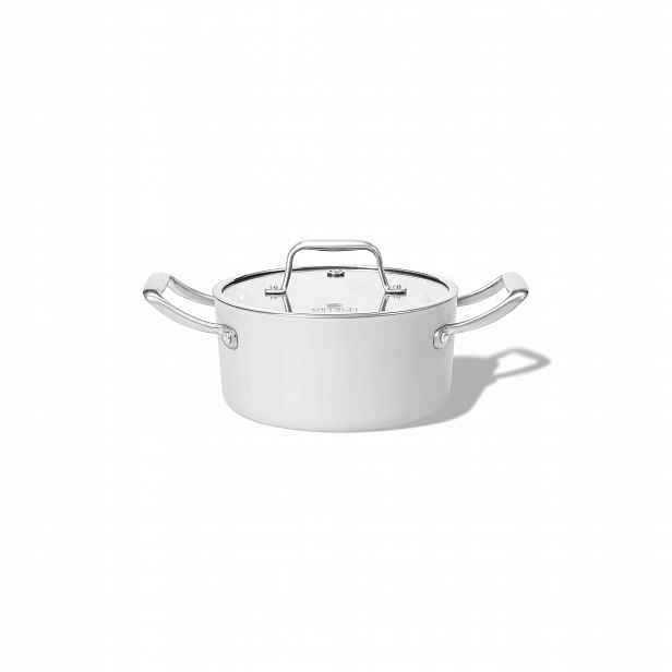 Elmich Nepřilnavý keramický hrnec Vital Ø 18 cm (2L) krémově bílá