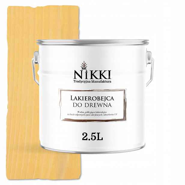 Lakovník Na Dřevo 3V1 Extra Lazura Barva Borovice Satén 2.5L Ochranný Uv