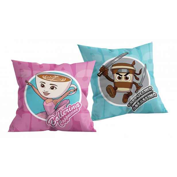 Dekorační polštářek 40x40 Cappuccinos