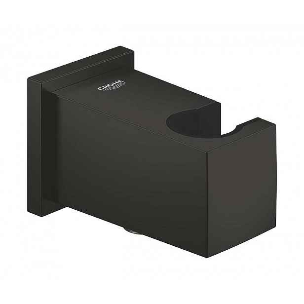 Grohe Euphoria Cube - Sprchové kolínko s držákem, matná černá 263702430