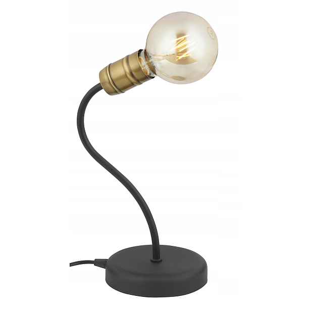 Stolní lampa Luce Černá Patina 1xE27 32 cm Stolní lampa do pokoje v domě