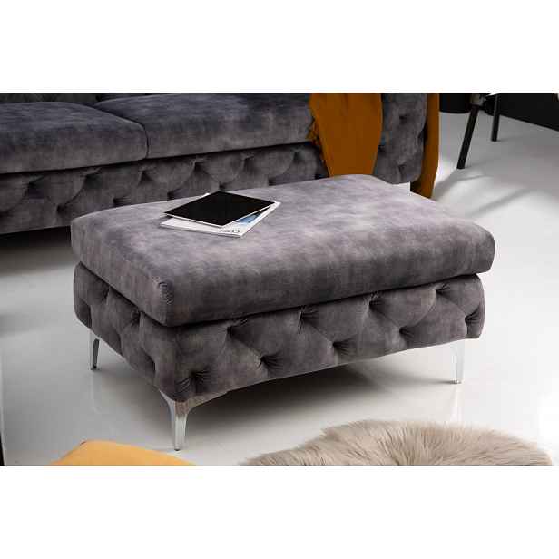 Chesterfield taburet ZETHOS Dekorhome