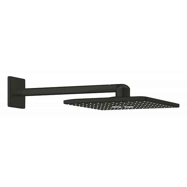 Grohe Rainshower SmartActive Cube - Hlavová sprcha, 31x31 cm, 2 proudy, matná černá 264792430