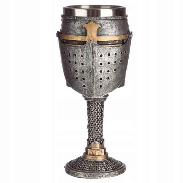 Epický Pivní Sklenice Kalich Oběd V Kasárnách Nerezová Ocel 200 ML Larp Rpg