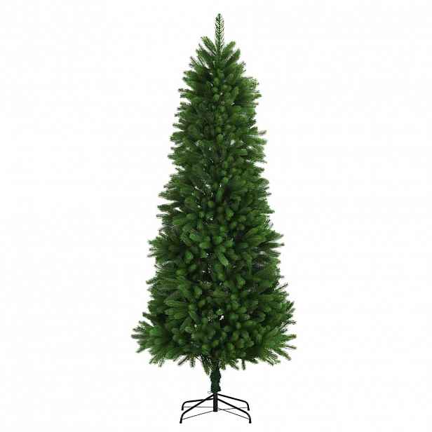 vidaXL Umělý vánoční stromek s realistickým jehličím 240 cm zelený