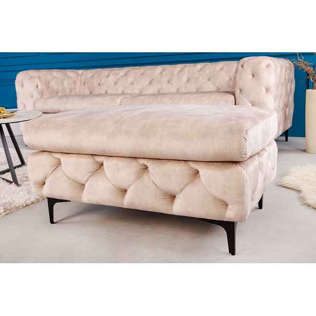 Chesterfield taburet ZETHOS Dekorhome