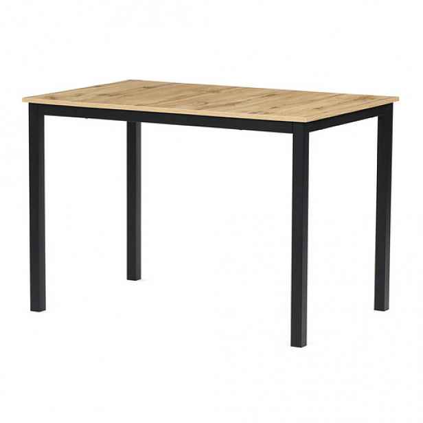 Jídelní stůl Autronic 110x70 cm Hnědá MDF GDT-202 OAK