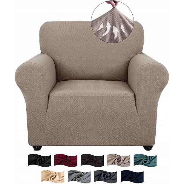 Ochranný potah na 1místnou pohovku Stretch Khaki