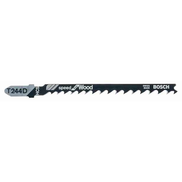 Plátek pilový Bosch T 244 D Speed for Wood 25 ks