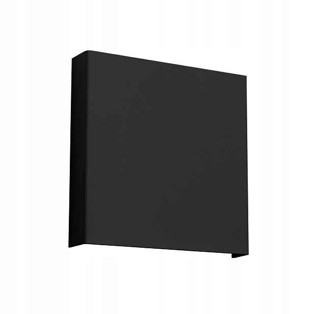 Sollux Lighting nástěnné svítidlo Vanta černé čtvercové 2xG9 8W