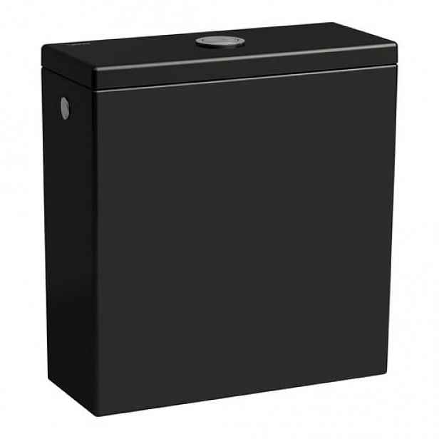 Laufen Kartell nádržka keramika černá lesk H8293320209721