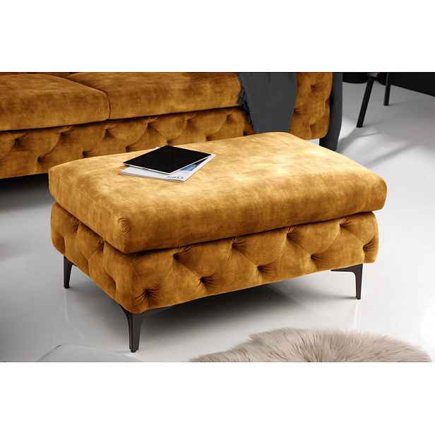 Chesterfield taburet ZETHOS Dekorhome