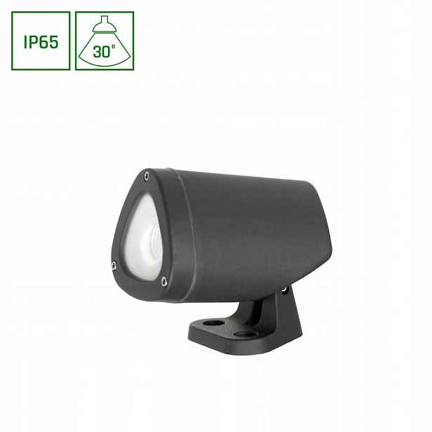 Fasádní svítidlo Torre 1 Led Cree 30st. 230V 3W IP65 Neutrální barva