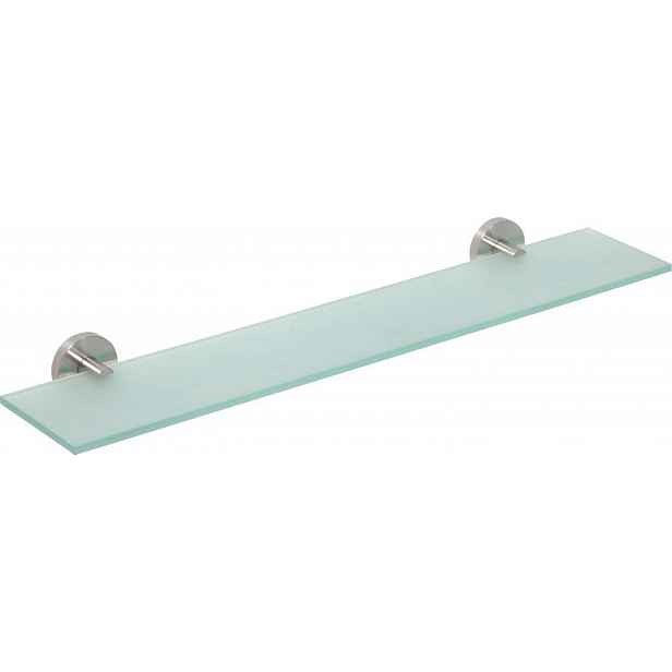 Sapho X-STEEL - Polička, délka 60 cm, sklo/nerez XS601