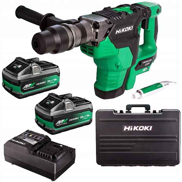 Vrtačka HiKOKI DH3640DA Waz Multivolt 36V Sds-max 9,2J 2x8Ah kufr
