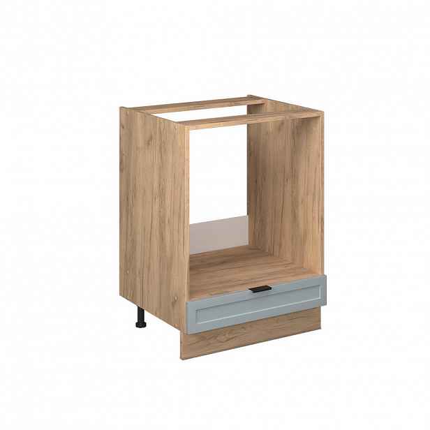 Vicco SKŘÍŇKA NA VESTAVĚNOU TROUBU Fame-Line Světle modrošedá 60 cm bez pracovní desky