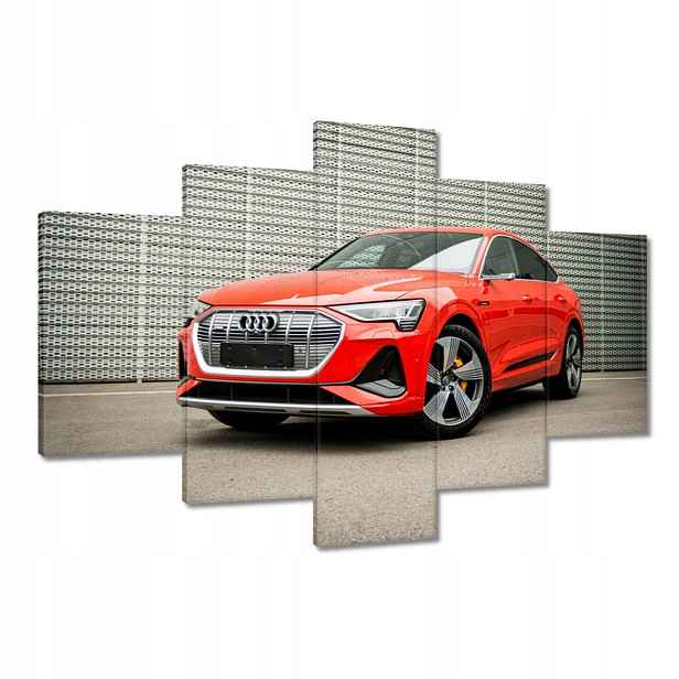 Obrazy 120x80 Červené Audi e-tron