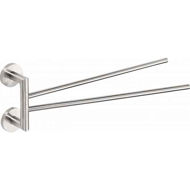 Sapho X-STEEL - Otočný držák ručníků, délka 44 cm, nerez XS405