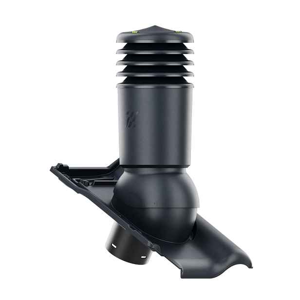 Větrací komín HiVent pro střešní krytinu Titania fi 125 mm Glazura