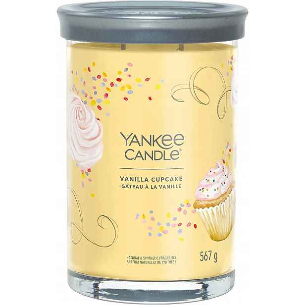 Yankee Candle vonná svíčka Tumbler ve skle velká Vanilla Cupcake 567 g