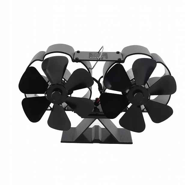 Krbový ventilátor se dvěma hlavami Ventilátor s motorovým pohonem