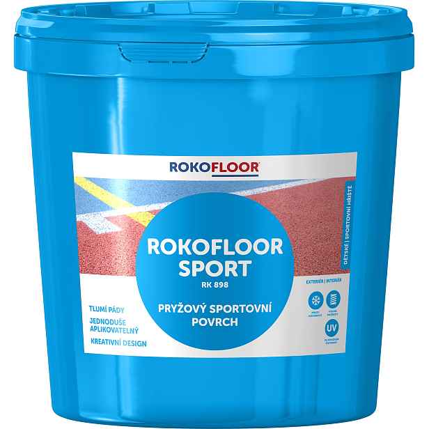 Povrch sportovní Rokofloor Sport modrý 10+2 kg