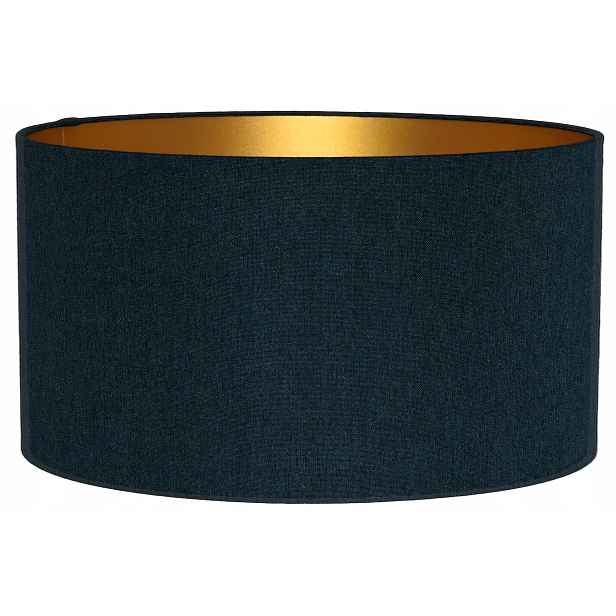 Stínidlo pro závěsnou stojací lampu Válec 35/20 cm E27 Modrý-Tyrkysový Avola